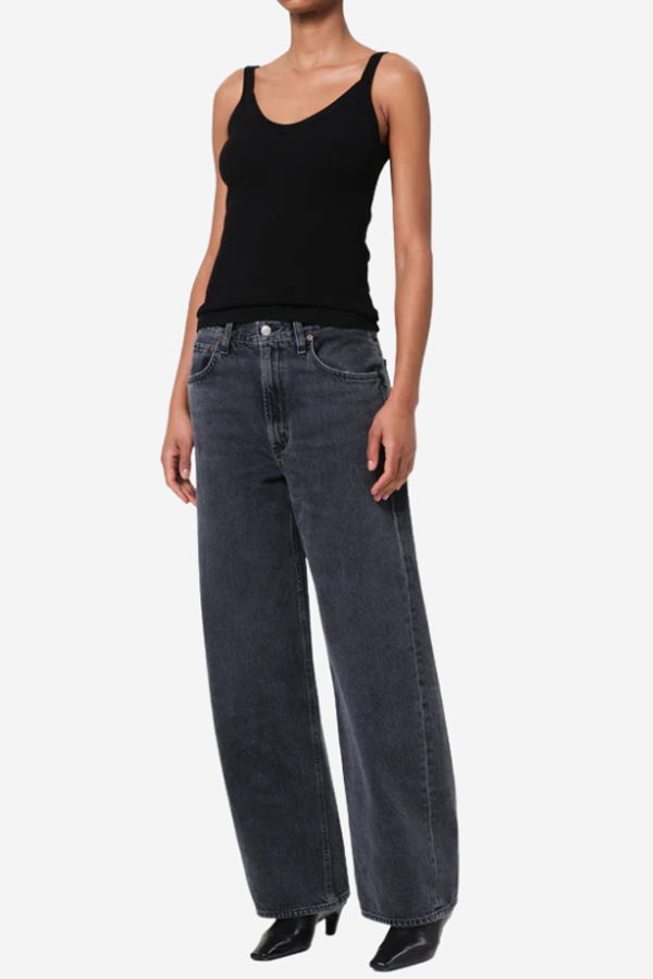 AGOLDE Jordan Tank - Black