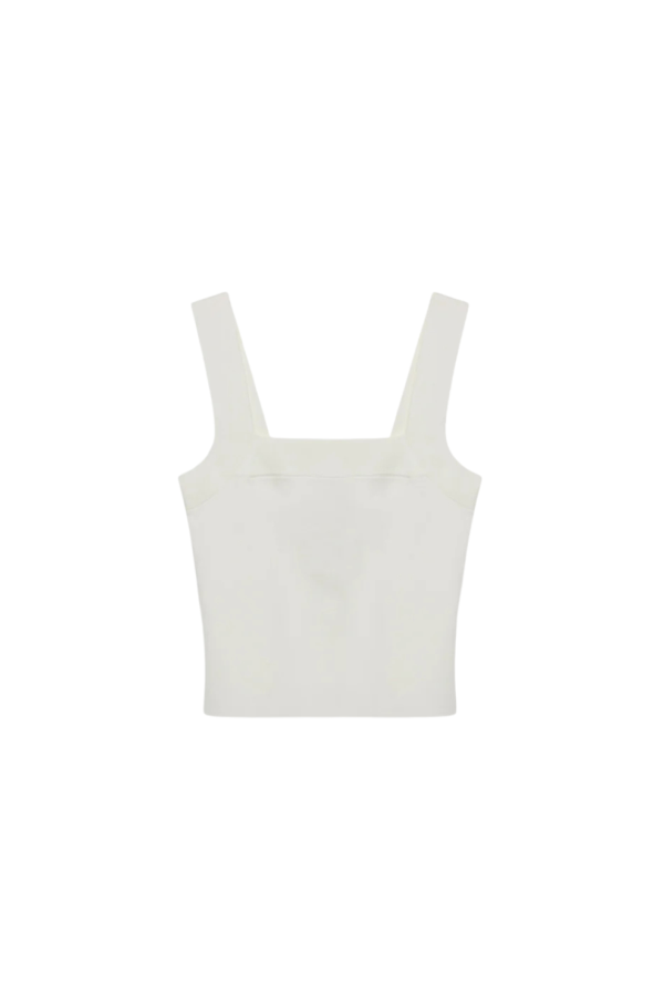 Jonathan Simkhai Madine Tank Top - White