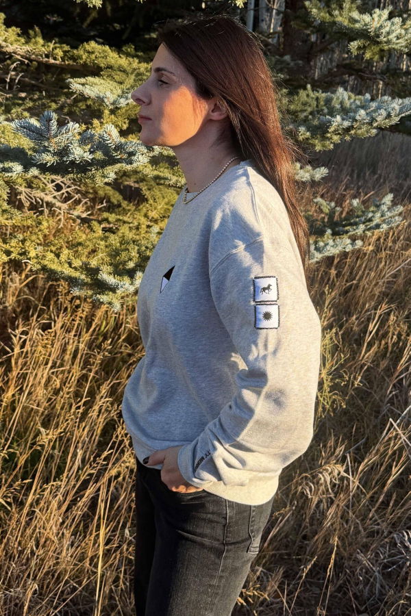 Modern Society Year of the Horse Sweatshirt - Healing Blue