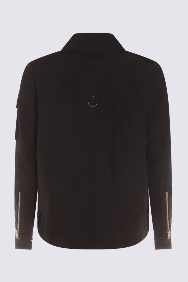 MOOSE KNUCKLES Black Shirt Jacket - Black