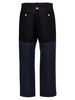 thom browne Unconstructed Combo Pants - Blue - Thumbnail 2