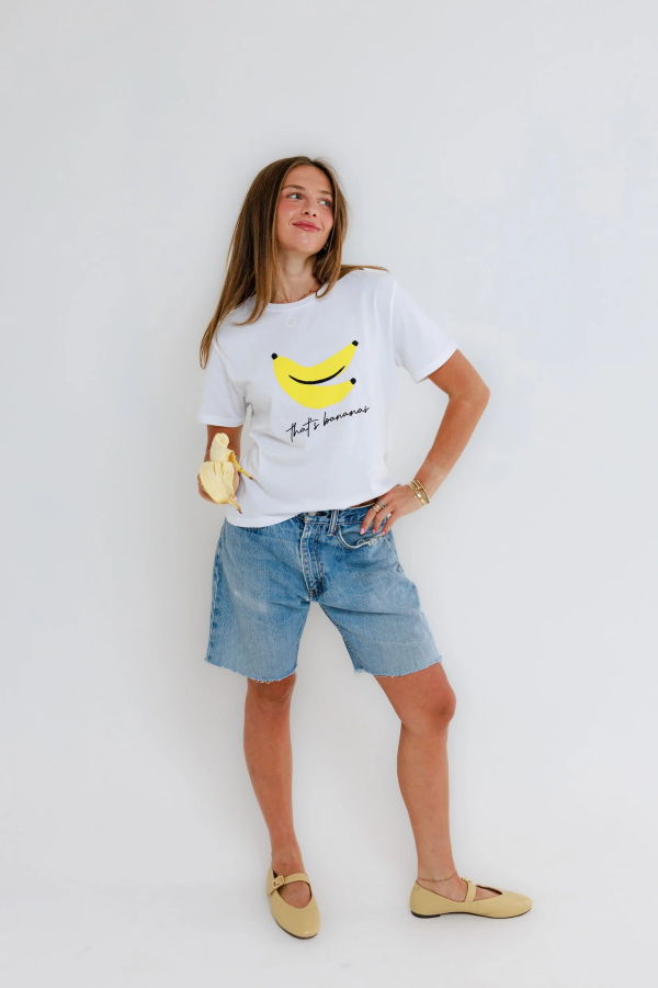 Sunny Somewhere Everyday Tee That's Bananas