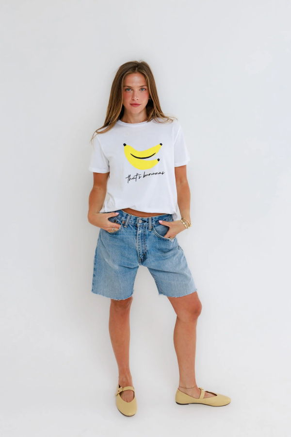 Sunny Somewhere Everyday Tee That's Bananas