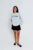 Sunny Somewhere Raglan Crew Sweatshirt - Je T'aime - Thumbnail 1