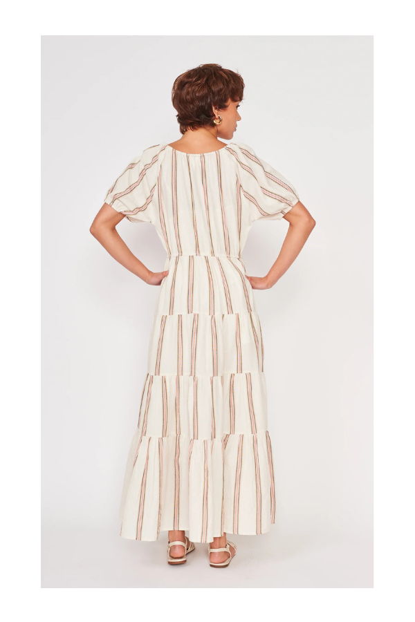 dra Ayana Dress - Vintage Ivory