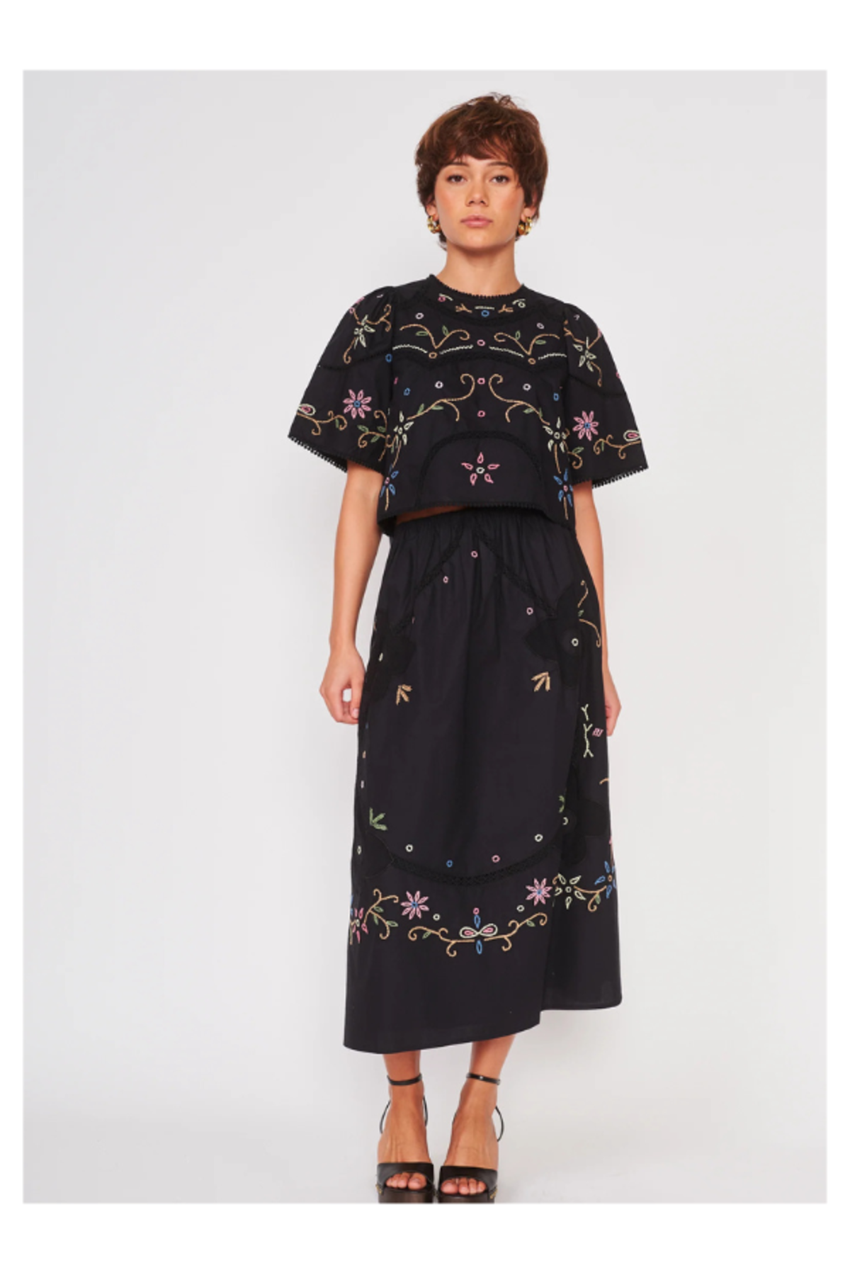 dra Pewter Top - Black - Image 1 of 2