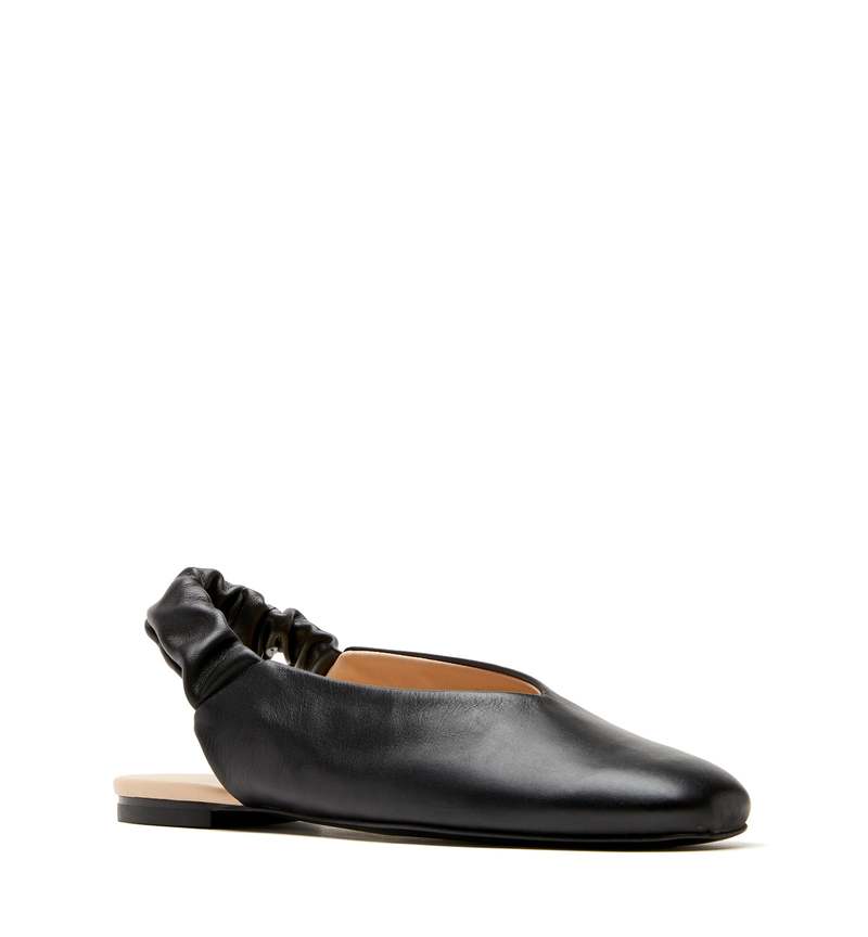 la canadienne Glenn Leather Slingback Flat