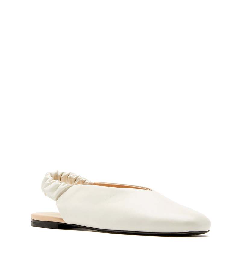 la canadienne Glenn Leather Slingback Flat