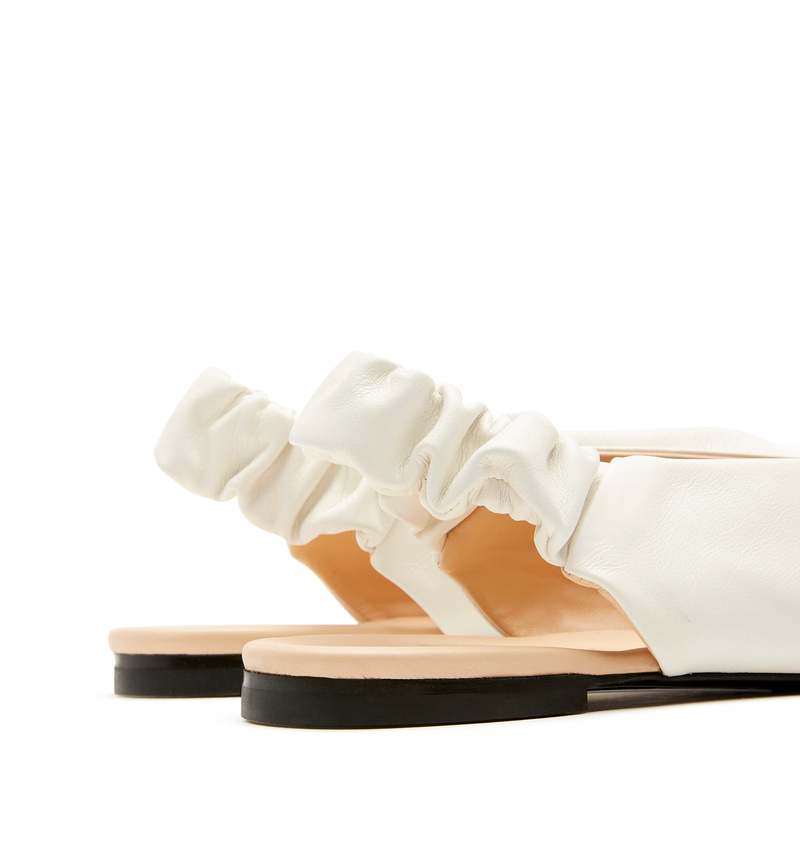 la canadienne Glenn Leather Slingback Flat