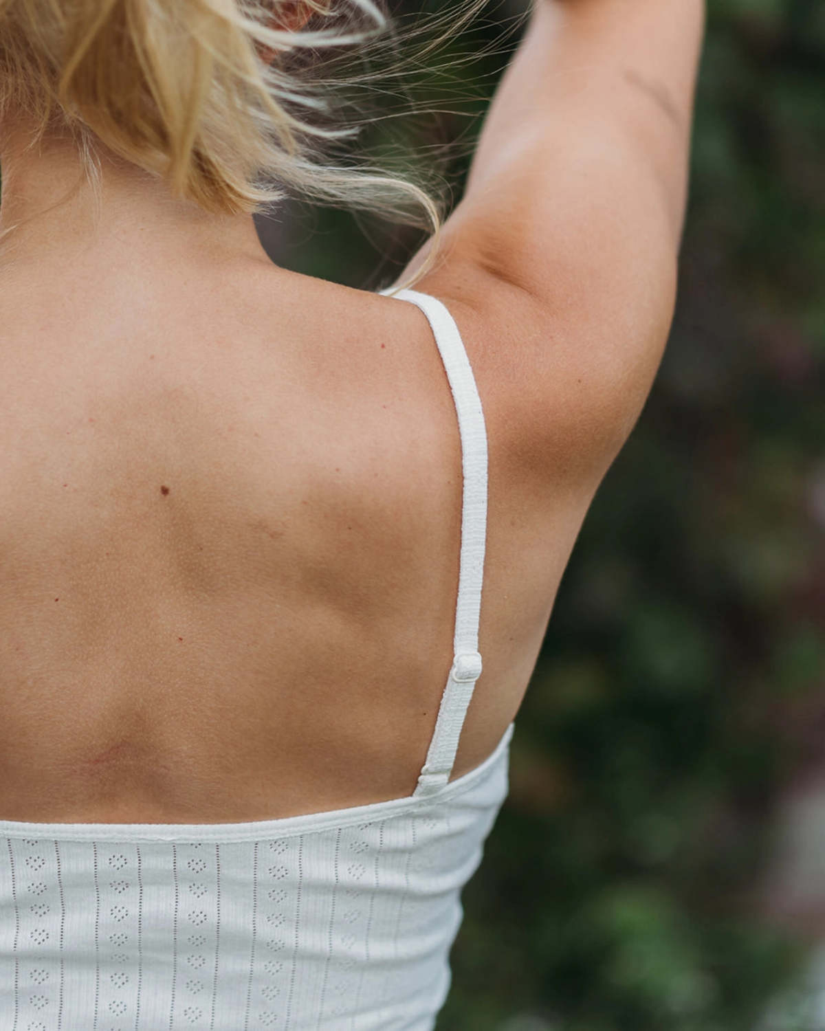 Q for Quinn Pointelle Camisole - Natural - Image 3 of 6