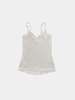 Q for Quinn Pointelle Camisole - Natural - Thumbnail 6