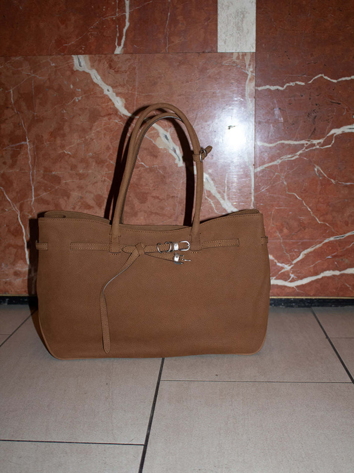 Marge Sherwood Grandma Used Bag Large Bag - Chestnut Nubuck - Image 2 of 8