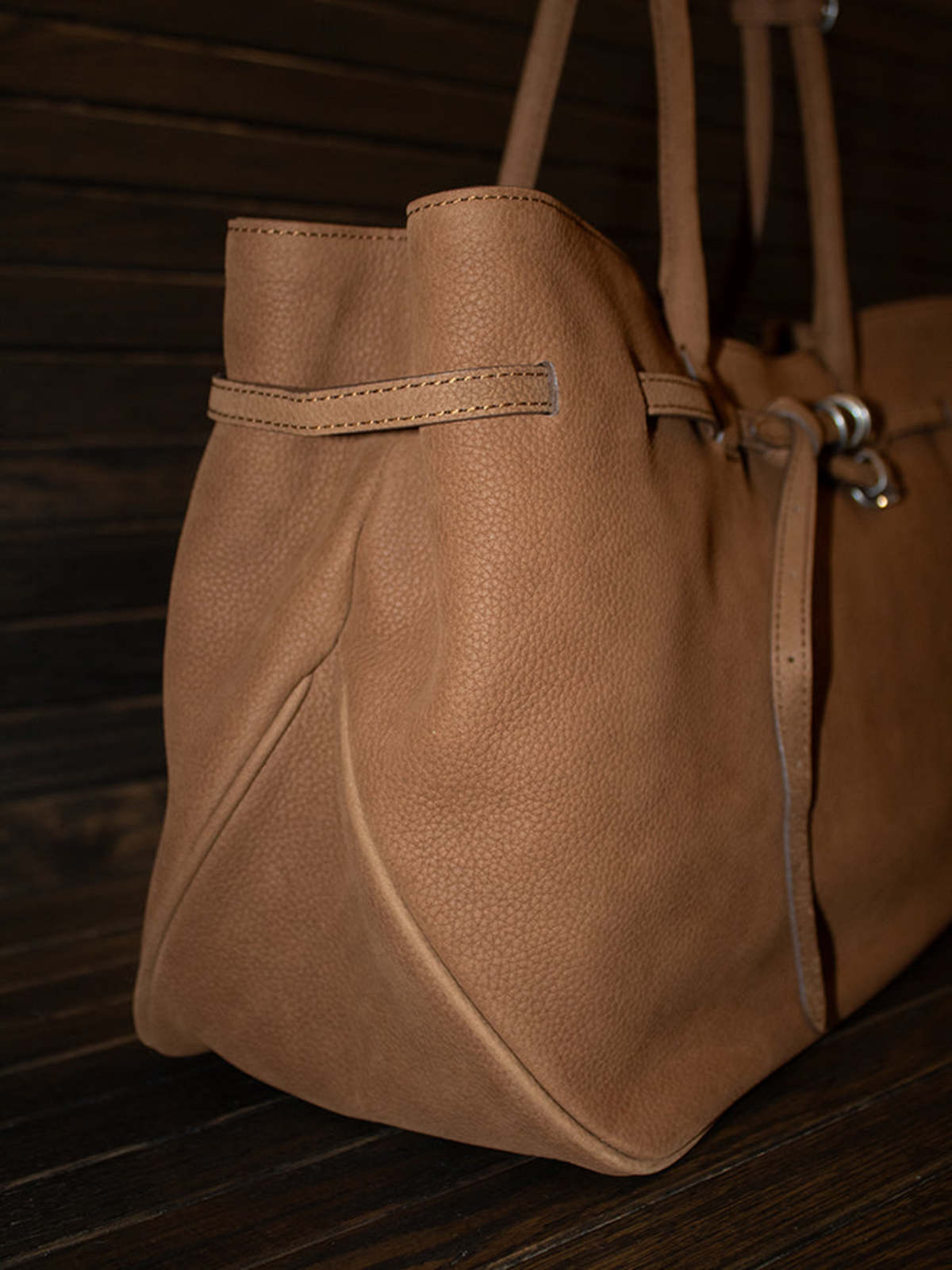Marge Sherwood Grandma Used Bag Large Bag - Chestnut Nubuck - Image 5 of 8