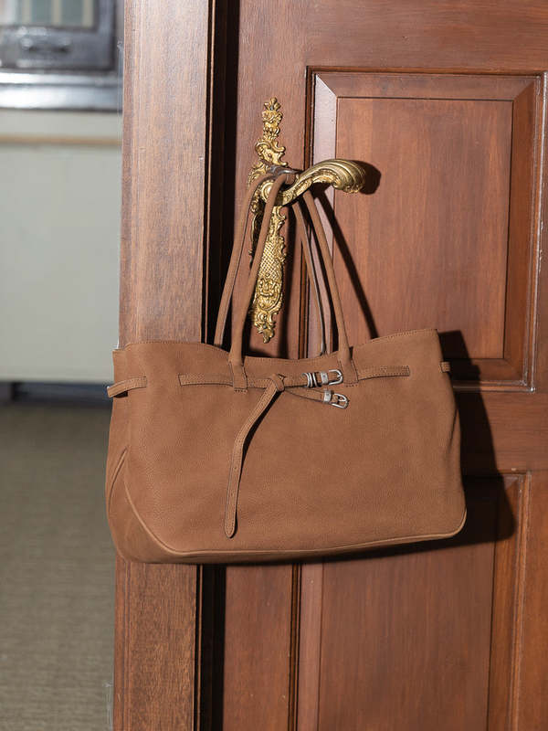Marge Sherwood Grandma Used Bag Large Bag - Chestnut Nubuck
