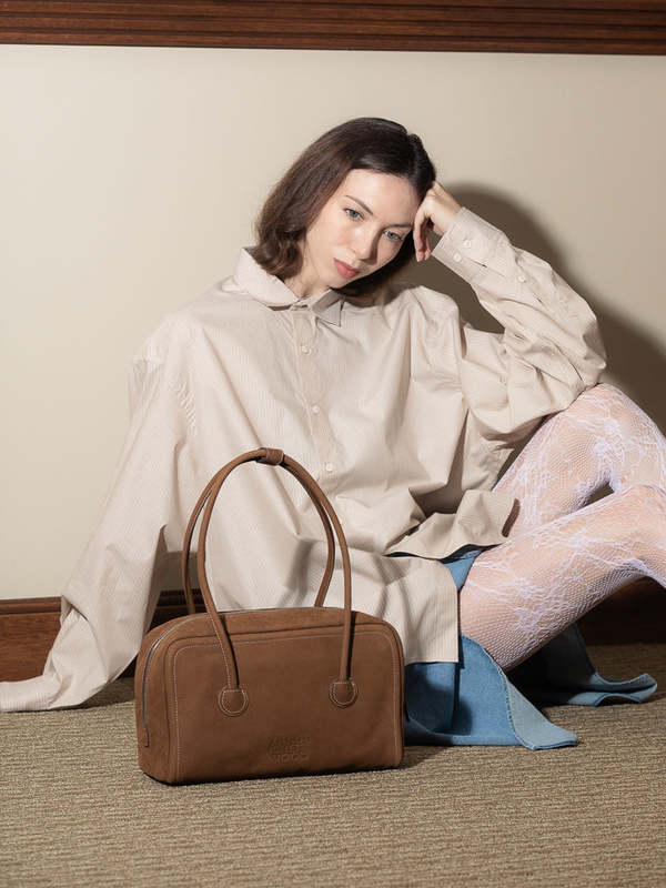 Marge Sherwood Soft Boston Bag - Chestnut