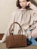 Marge Sherwood Soft Boston Bag - Chestnut - Thumbnail 3
