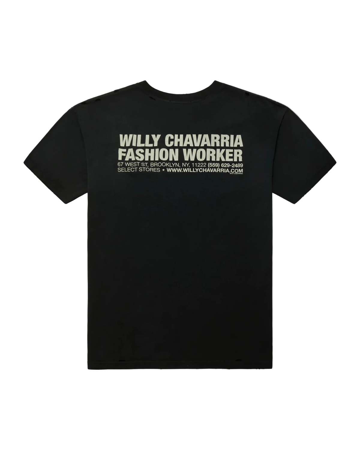 Willy Chavarria Fashion Worker Tee - Image 2 of 2