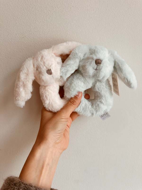 Mon Ami Bunny Rattle