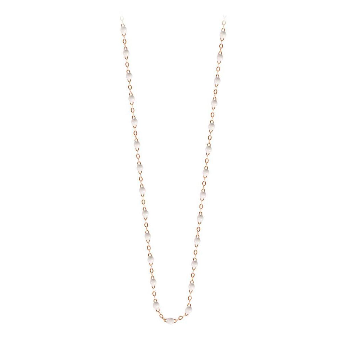 Gigi Clozeau 16.5" Classic Gigi Necklace - White/Rose Gold - Image 1 of 3