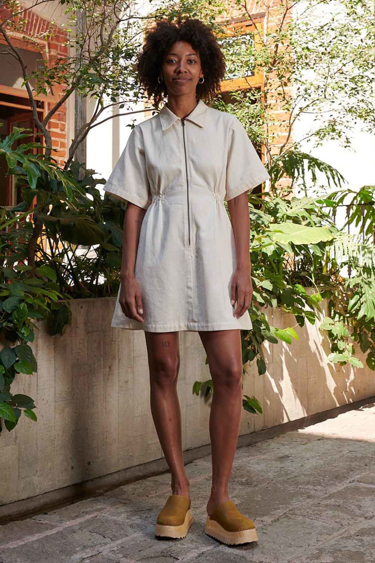 Noble Adult Utility Dress - Oat Milk - Image 4 of 4