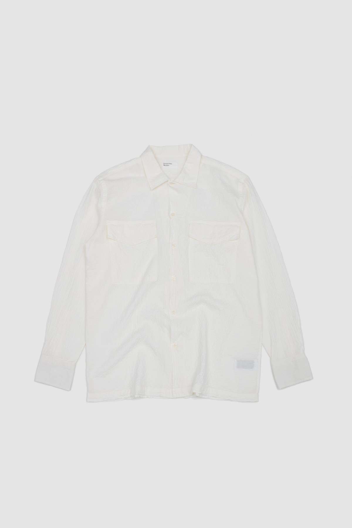 Universal Works Attendant Shirt Arten Seersucker - Image 1 of 5