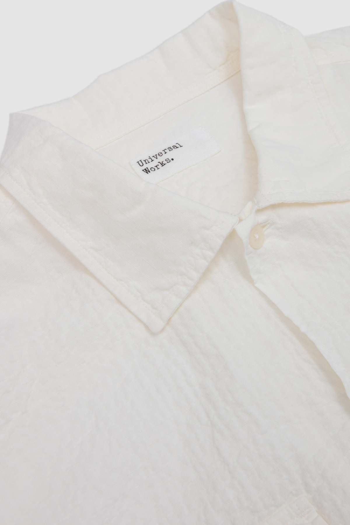 Universal Works Attendant Shirt Arten Seersucker - Image 3 of 5