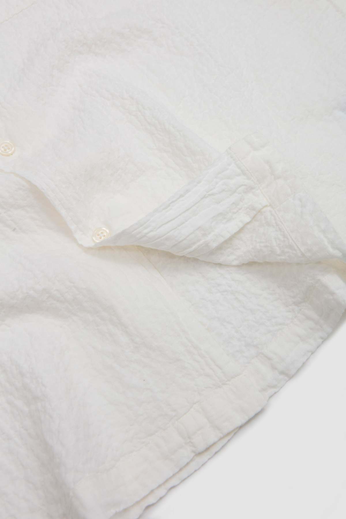 Universal Works Attendant Shirt Arten Seersucker - Image 4 of 5