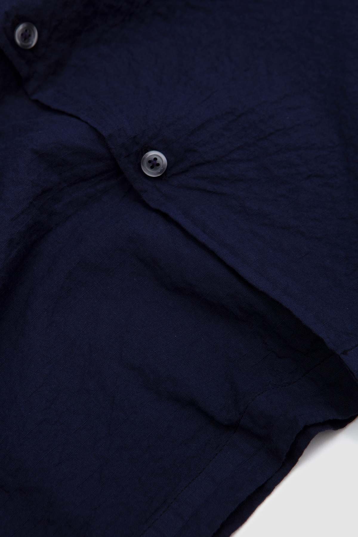 Universal Works Attendant Arten Seersucker Shirt - Image 4 of 5