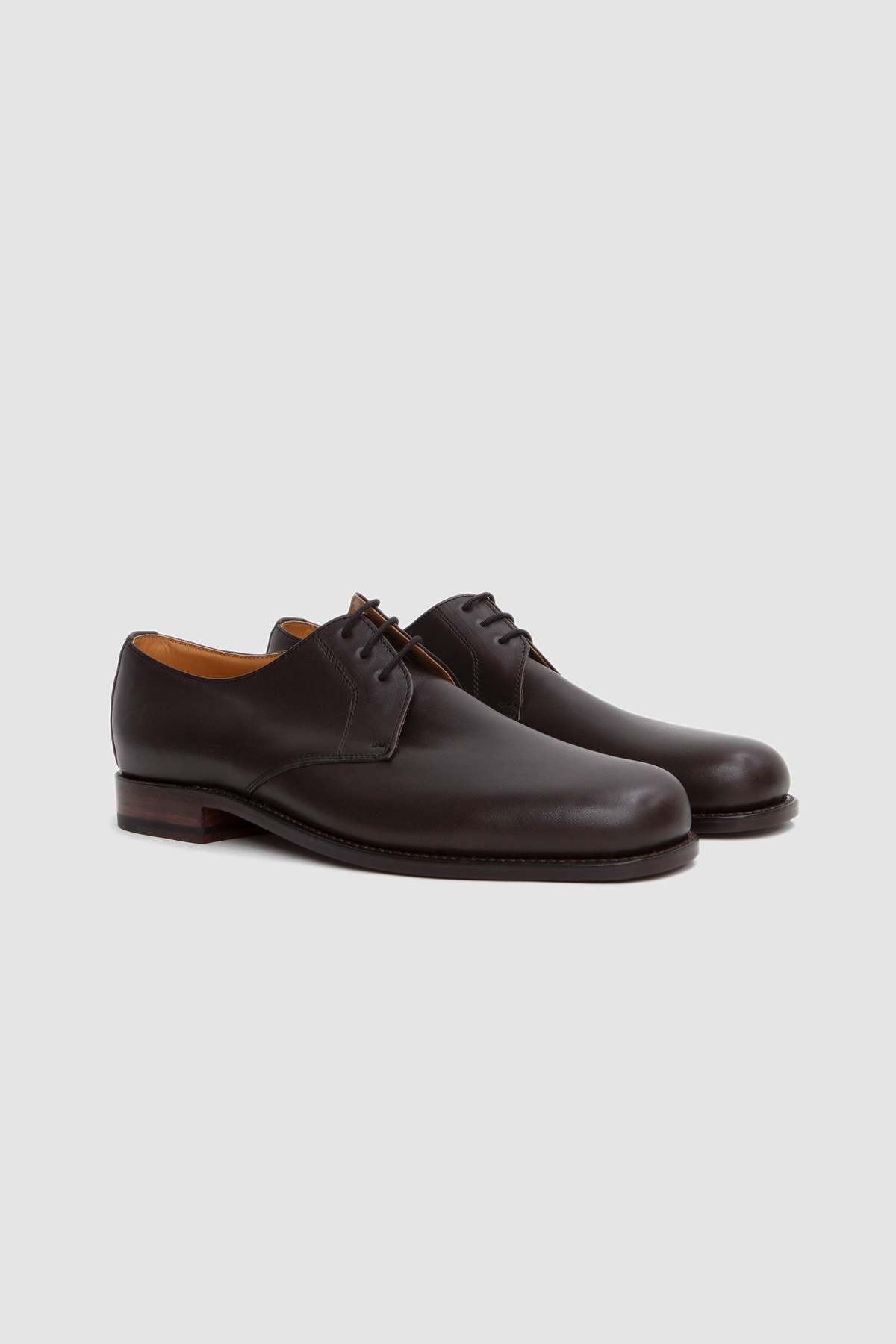 Ludwig Reiter Derby Shoes Horse Fronts Shoes - Mocca - Image 3 of 9