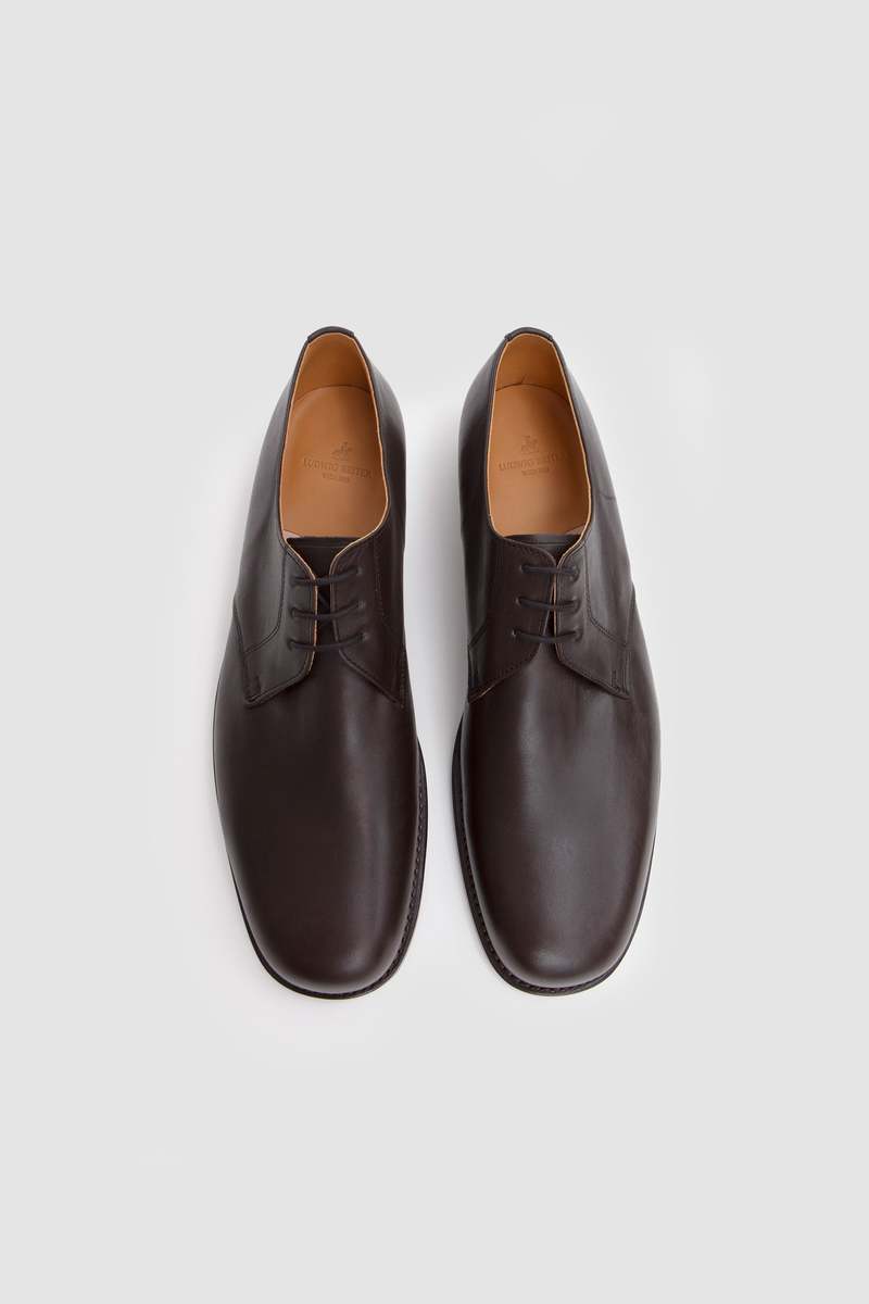Ludwig Reiter Derby Shoes Horse Fronts Shoes - Mocca