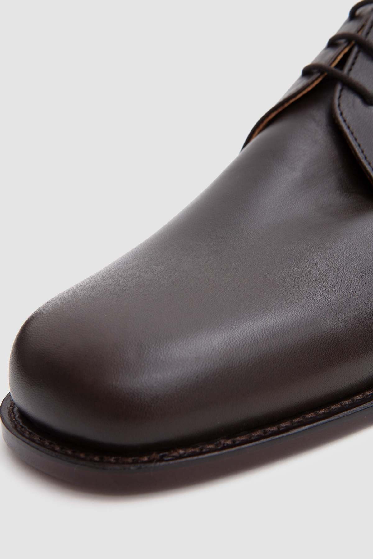 Ludwig Reiter Derby Shoes Horse Fronts Shoes - Mocca - Image 6 of 9