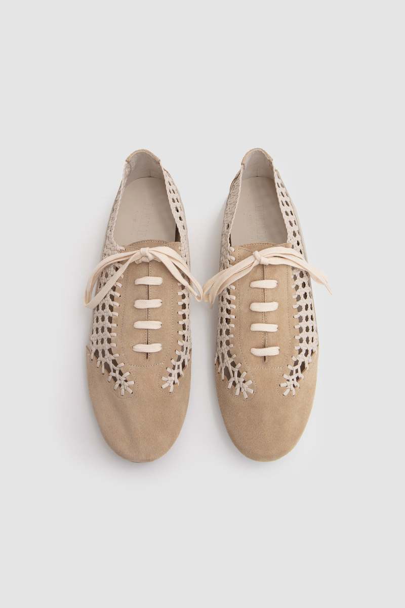 Hereu Esportiu Woven Lace-Up Shoes