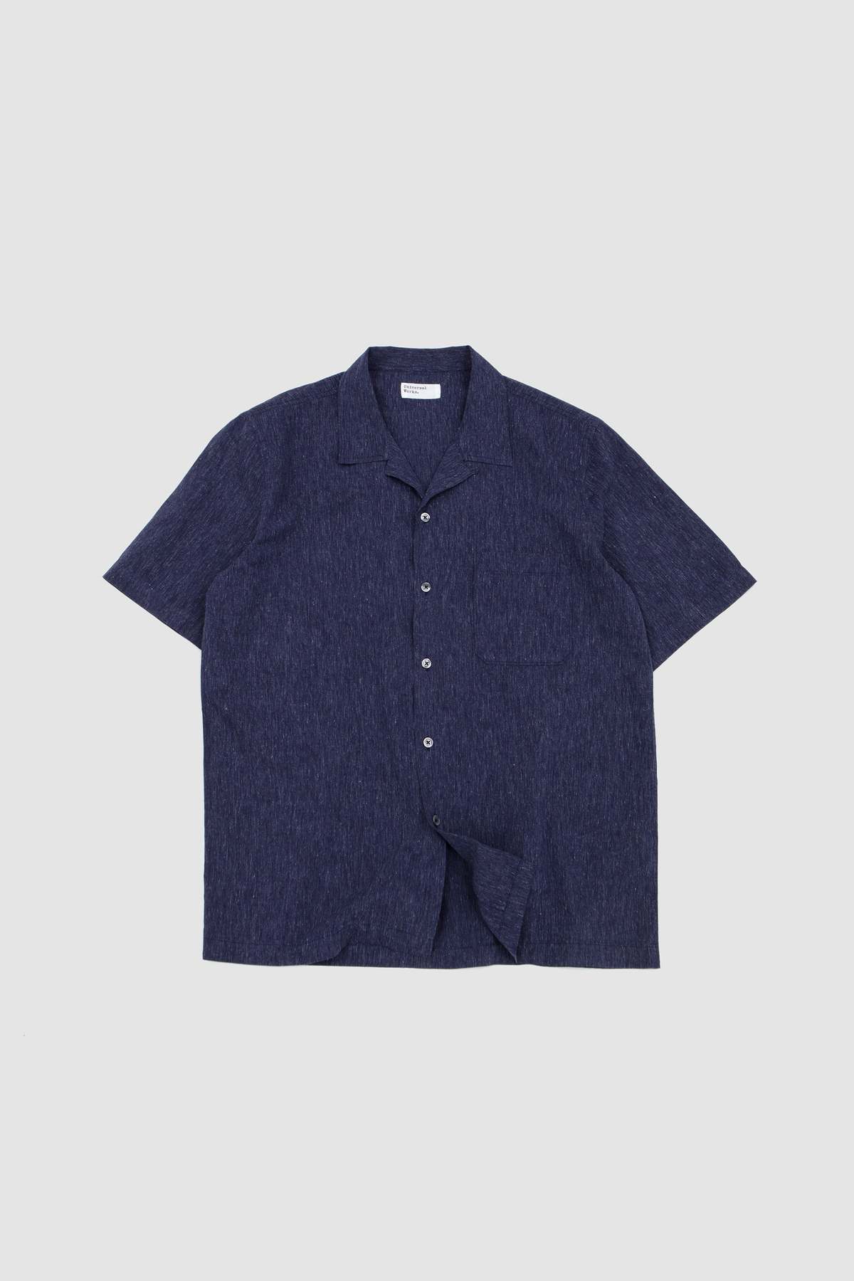 Universal Works Road Shirt Sido Linen Mix - Image 1 of 5