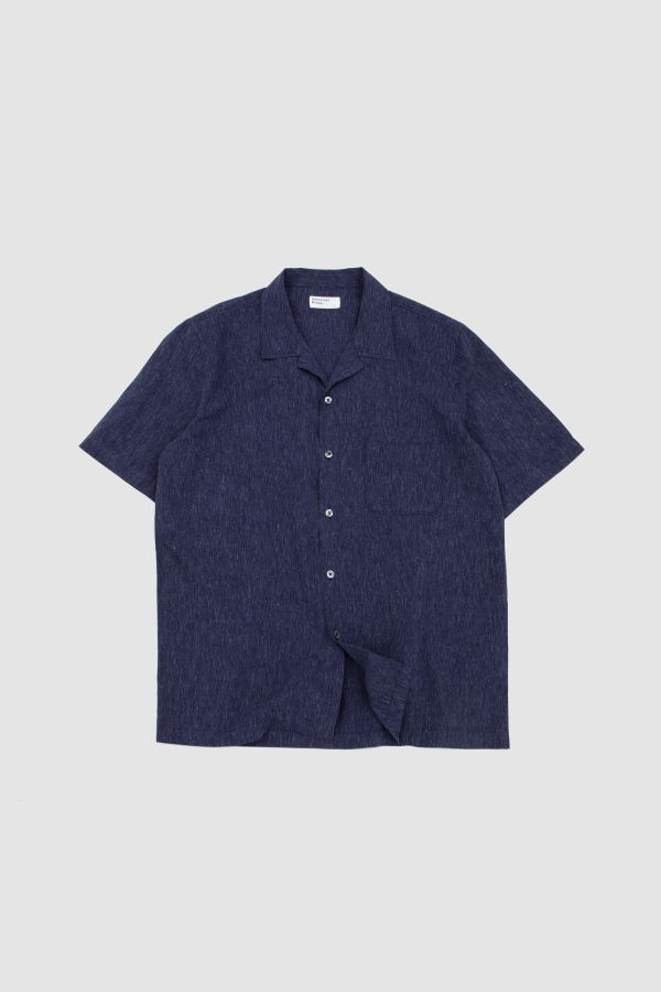 Universal Works Road Shirt Sido Linen Mix