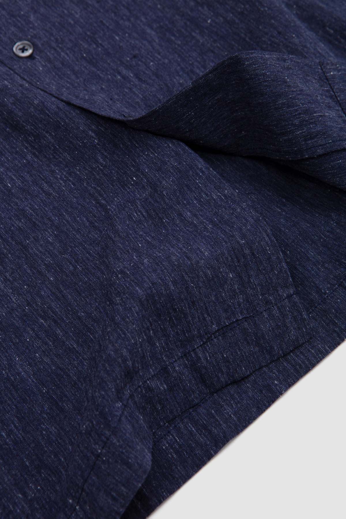 Universal Works Road Shirt Sido Linen Mix - Image 4 of 5