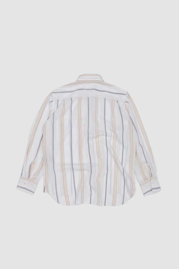 Universal Works Square Pocket Hendrix Stripe Shirt