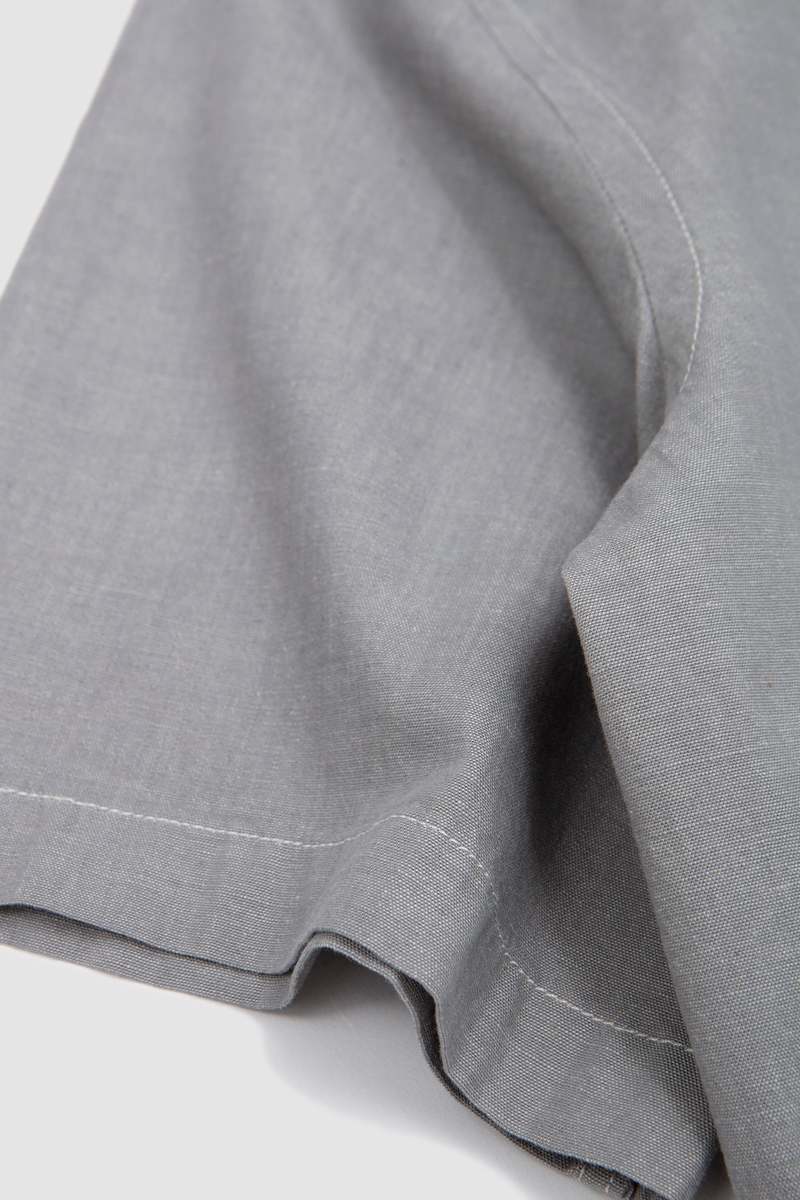 Universal Works SS Fatigue Izumi Cotton Shirt - Grey
