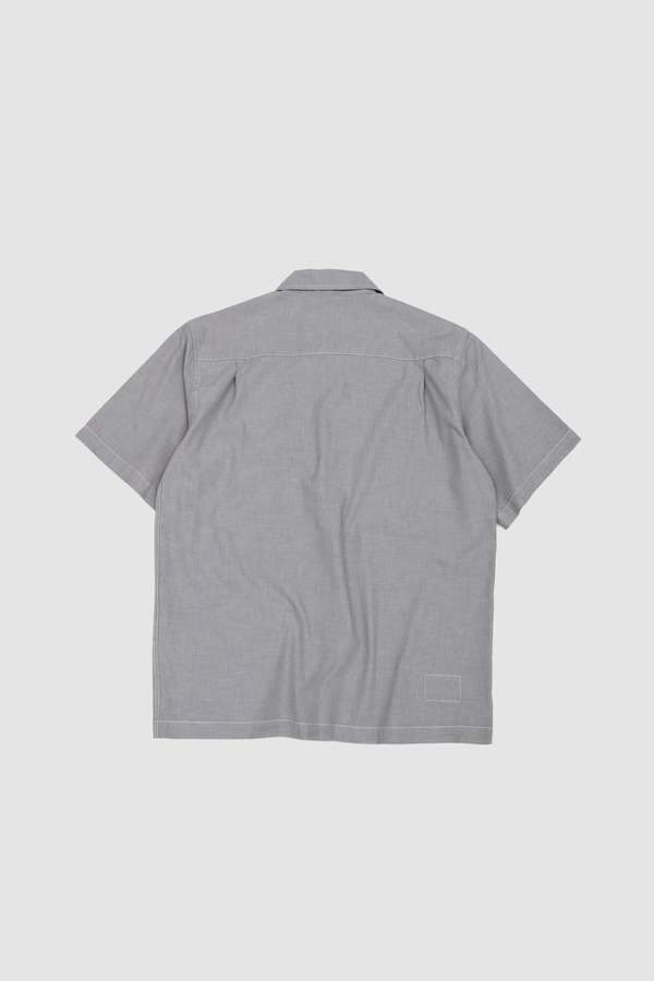 Universal Works SS Fatigue Izumi Cotton Shirt - Grey