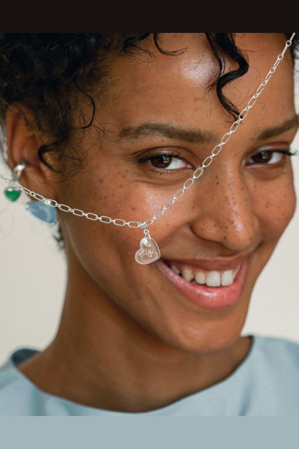 Cled Heart Icon Charm