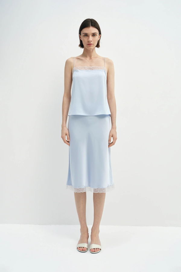 Sophie Rue Alva Lace Trim Cami Top - Plein Air