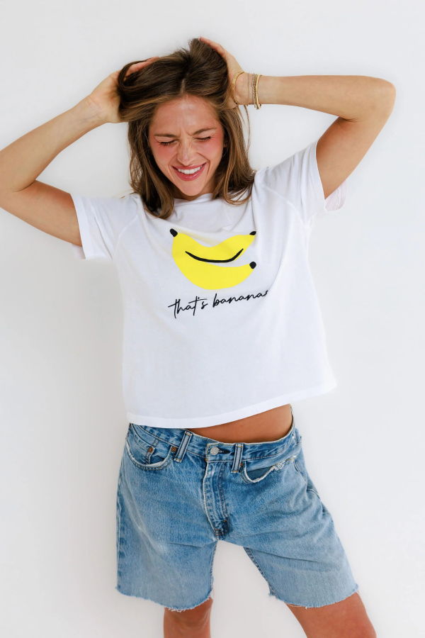Sunny Somewhere Everyday Tee - White