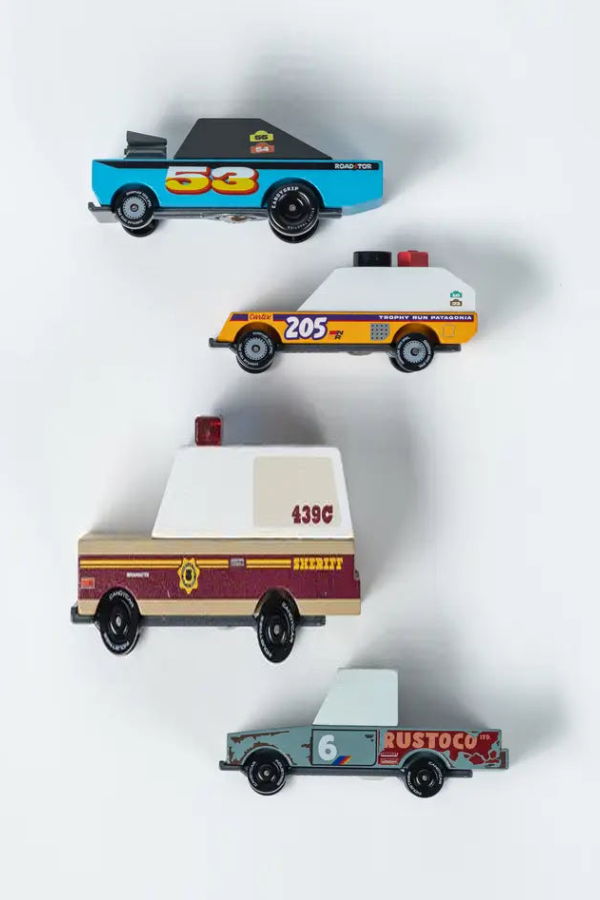 Candylab Rust Patrol TOONS 4-Pack Toy Car Set