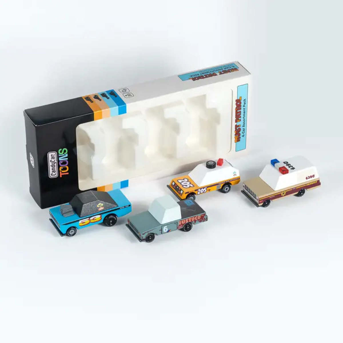 Candylab Tokyo Heat TOONS 4-Pack Toy Car Set - Image 2 of 4