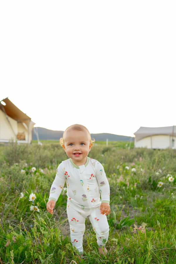 KIDS Kyte BABY Zippered Romper