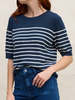 Margaret O'Leary Pamela Stripe Tee - Thumbnail 3