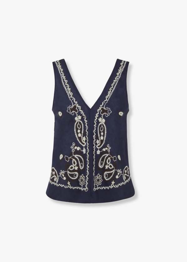 P.A.R.O.S.H Beach Blouse - Blue