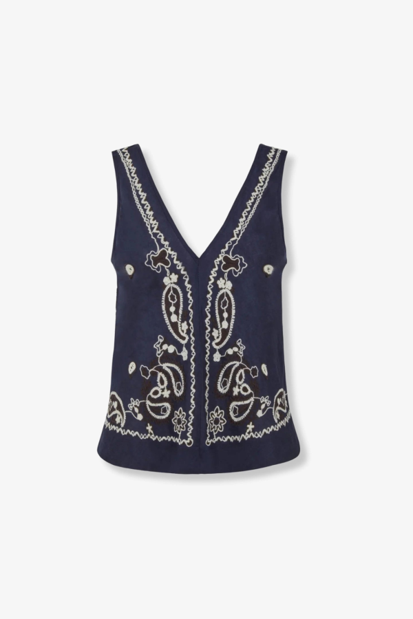 P.A.R.O.S.H Beach Blouse - Blue