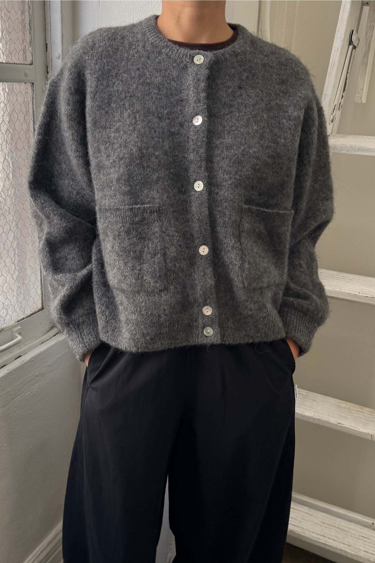 Le Bon Shoppe Amélie Alpaca Cardigan - Image 2 of 4