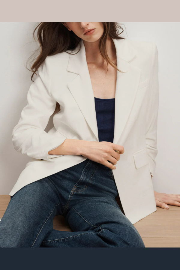 Veronica Beard Battista Dickey Jacket - Dove