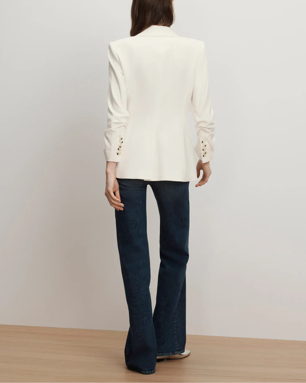 Veronica Beard Battista Dickey Jacket - Dove - Image 6 of 7